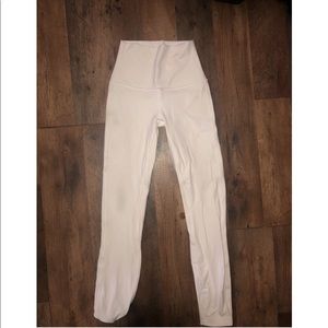 Lululemon align pants in white